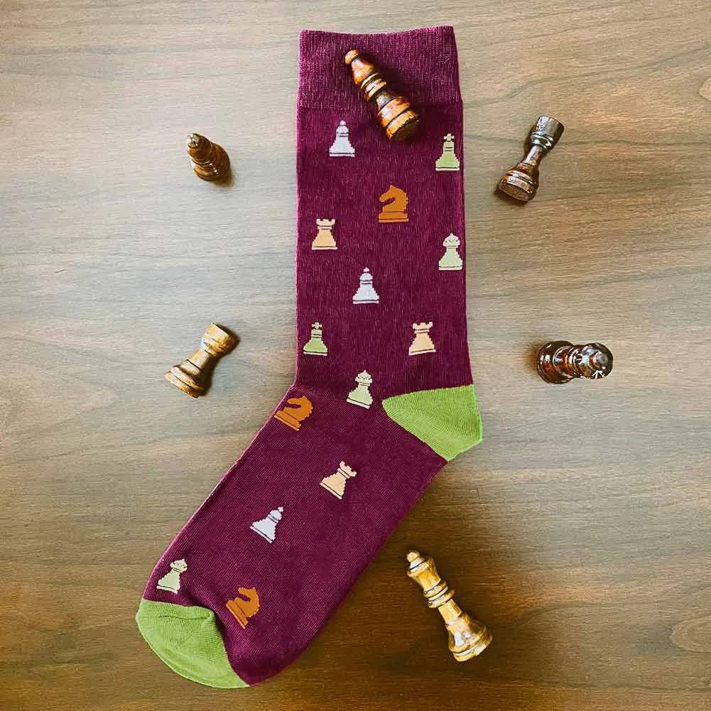 Men's Chess Socks