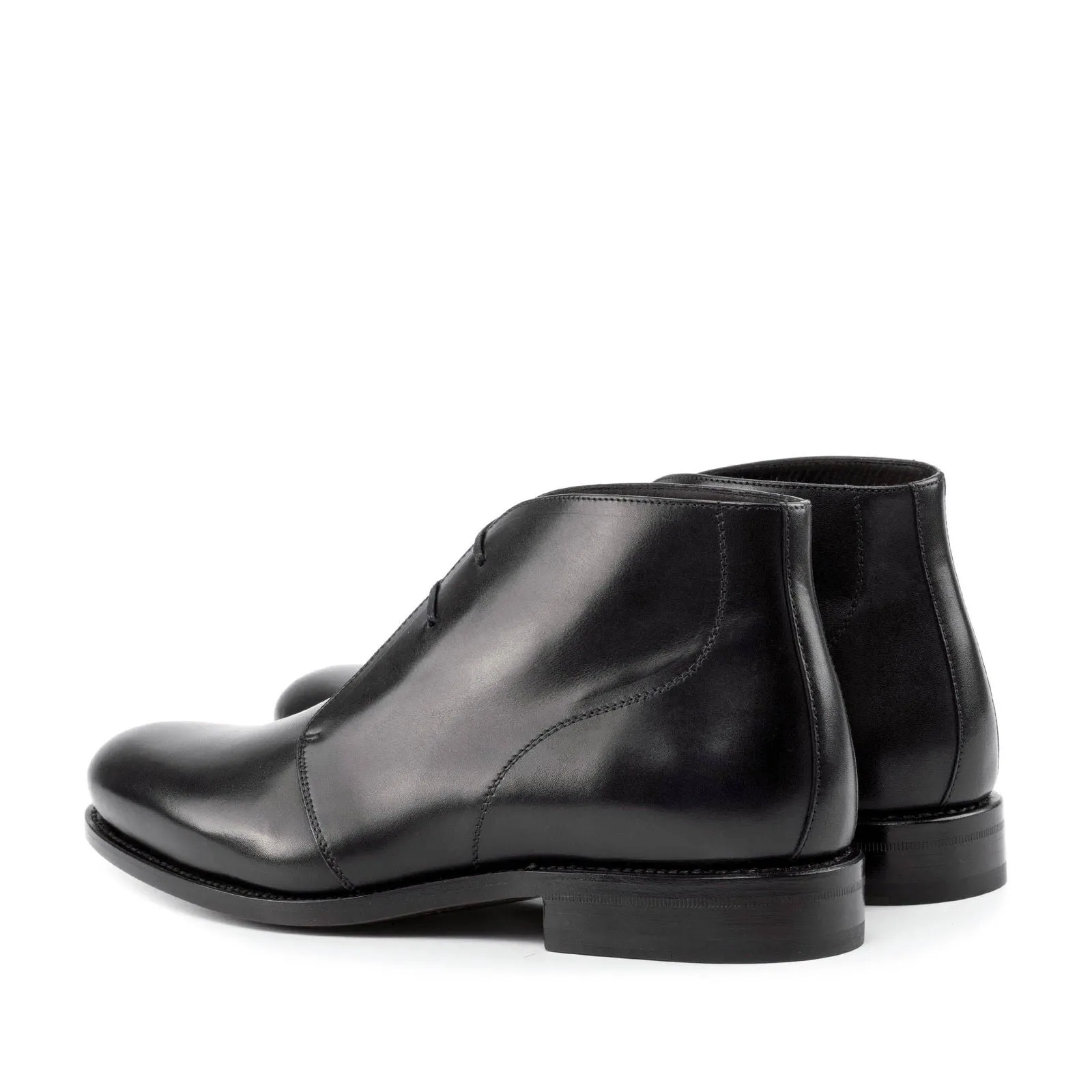 Men's Chukka Leather Boots Wide Plus Size 5971