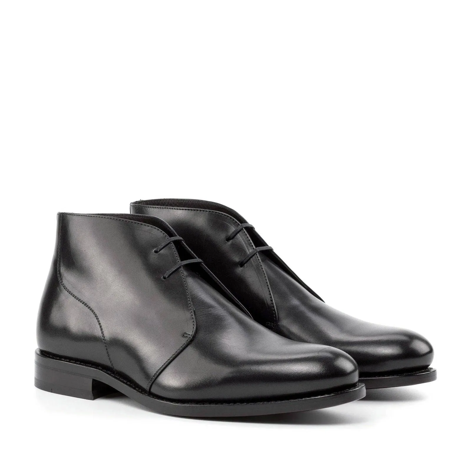 Men's Chukka Leather Boots Wide Plus Size 5971