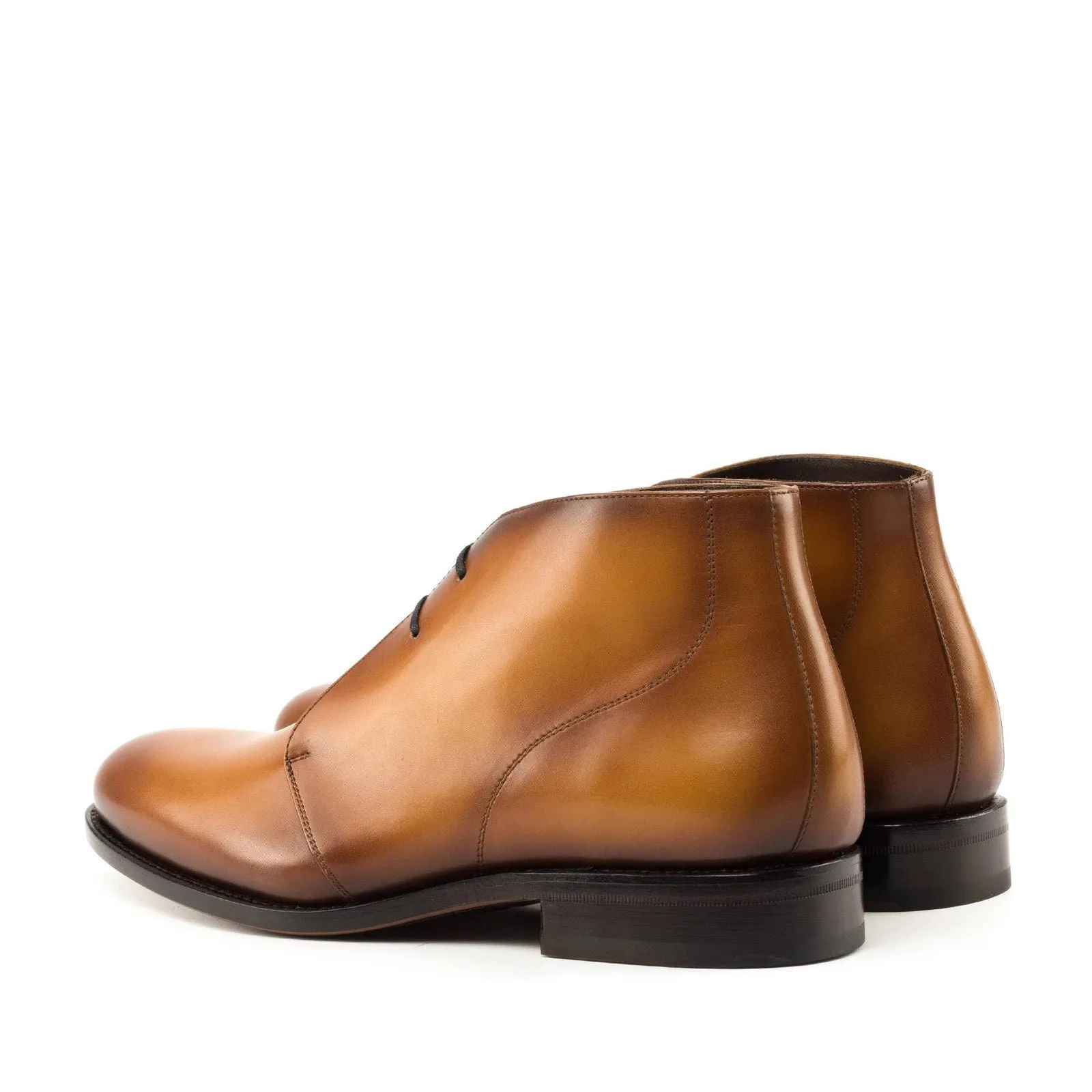 Men's Chukka Leather Boots Wide Plus Size 6011