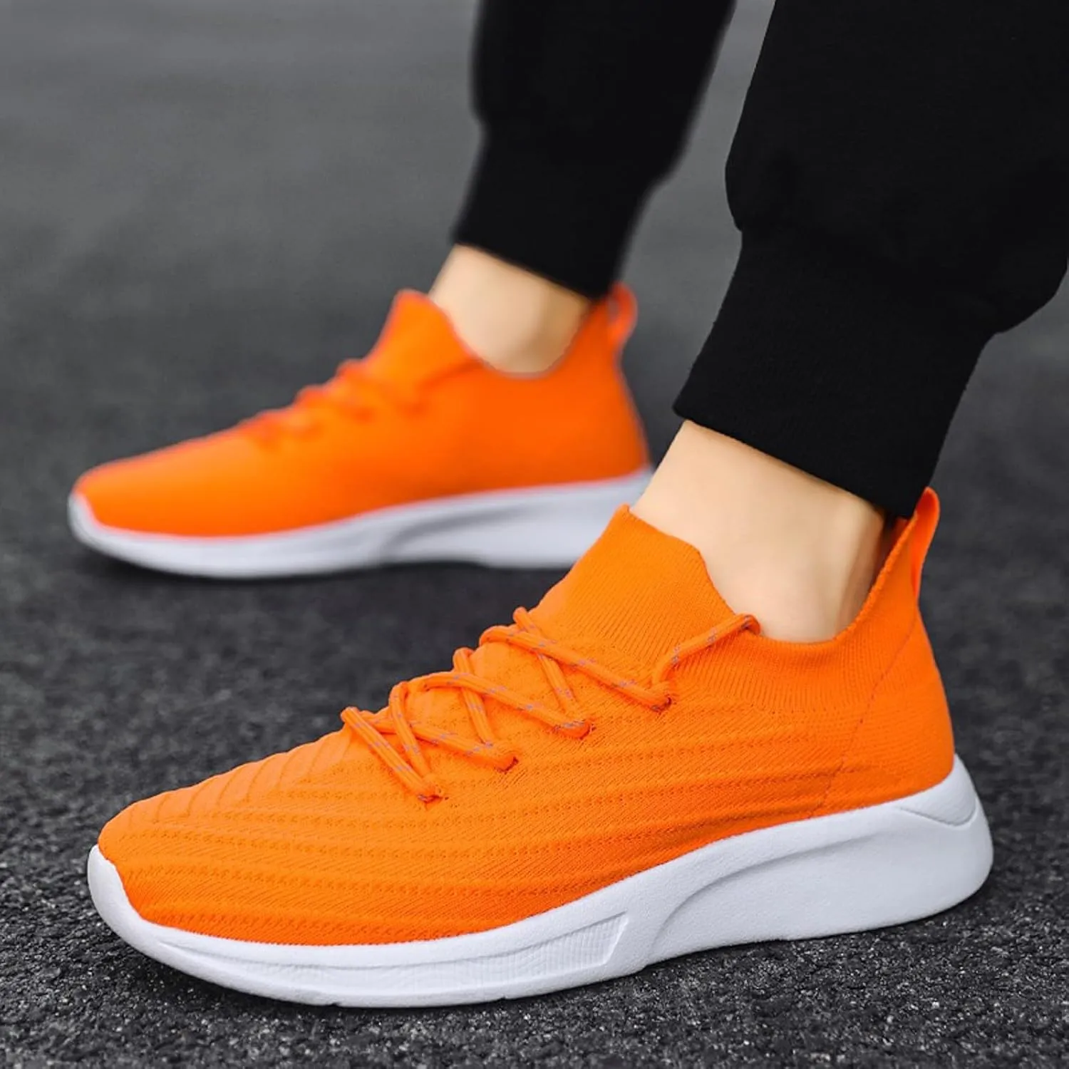 Men's Classic Casual Jogging Sneakers Recovery Air Athletic Running Tennis Shoe Lightweight Work Shoes for Men