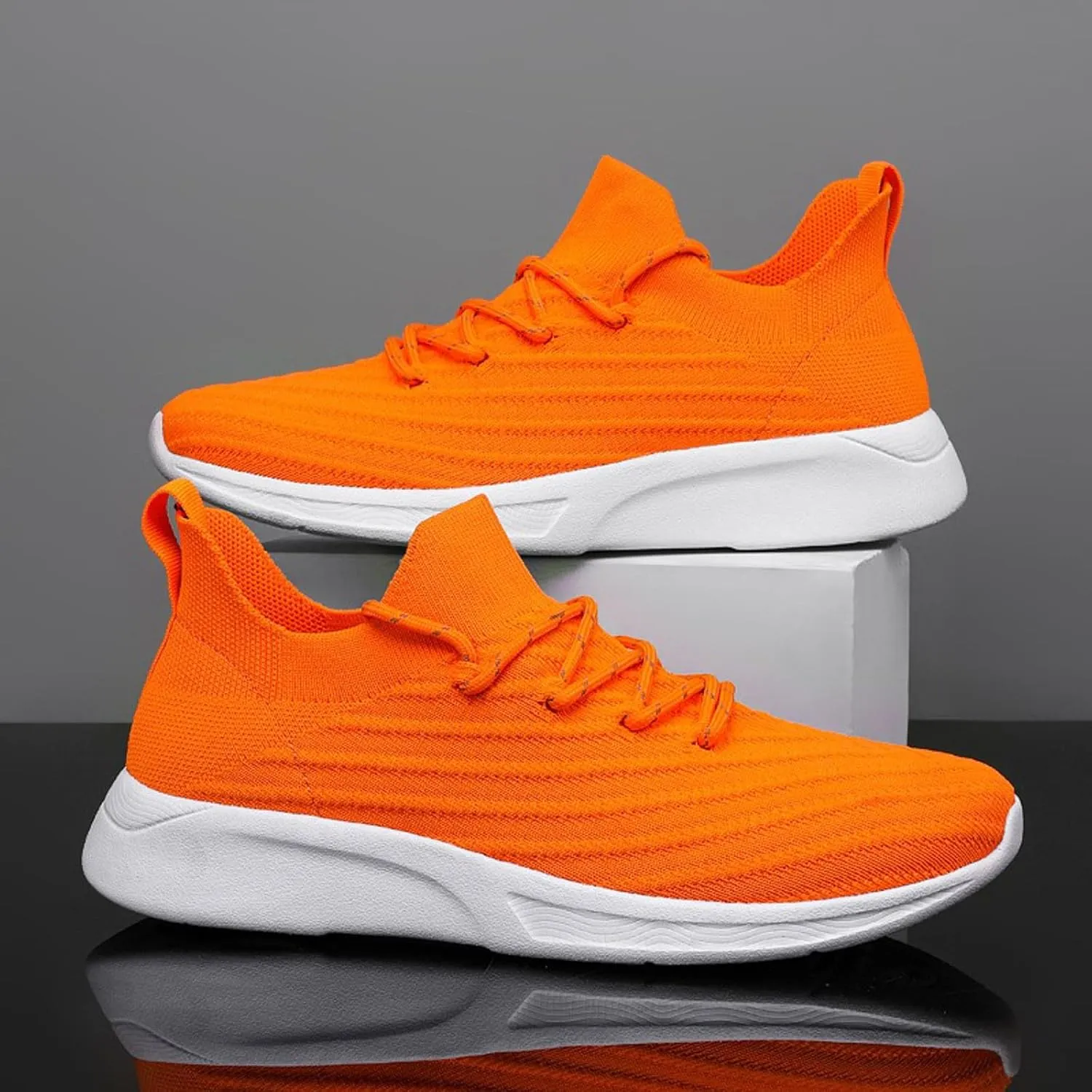 Men's Classic Casual Jogging Sneakers Recovery Air Athletic Running Tennis Shoe Lightweight Work Shoes for Men
