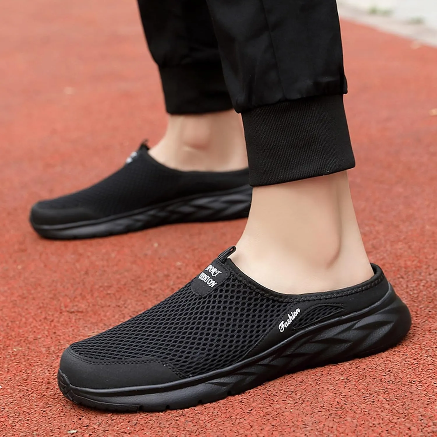 Men's Comfortable Canvas Shoes Lightweight Breathable Walking Shoe Gym Tennis Outdoor Non Slip Jogging Sneakers