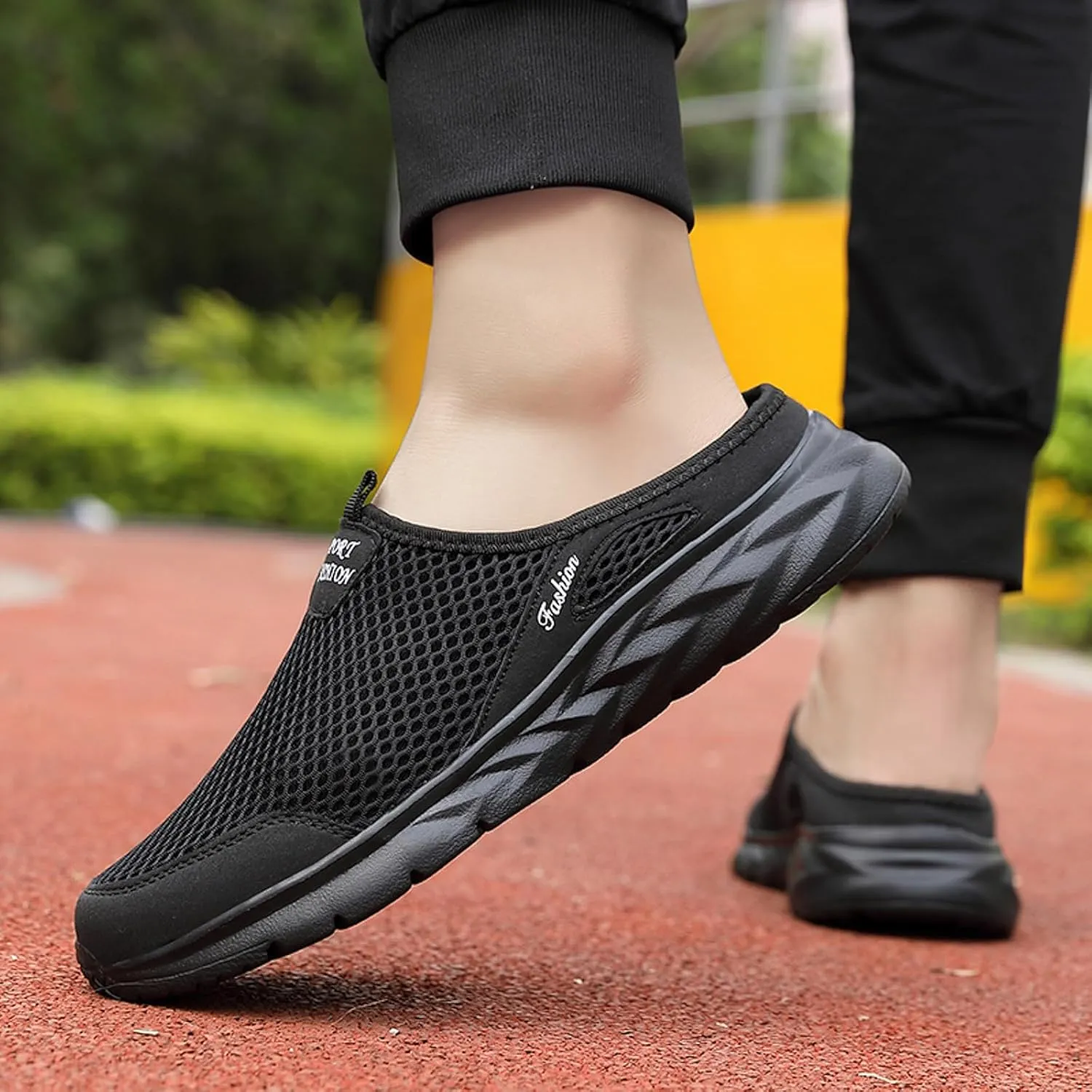 Men's Comfortable Canvas Shoes Lightweight Breathable Walking Shoe Gym Tennis Outdoor Non Slip Jogging Sneakers