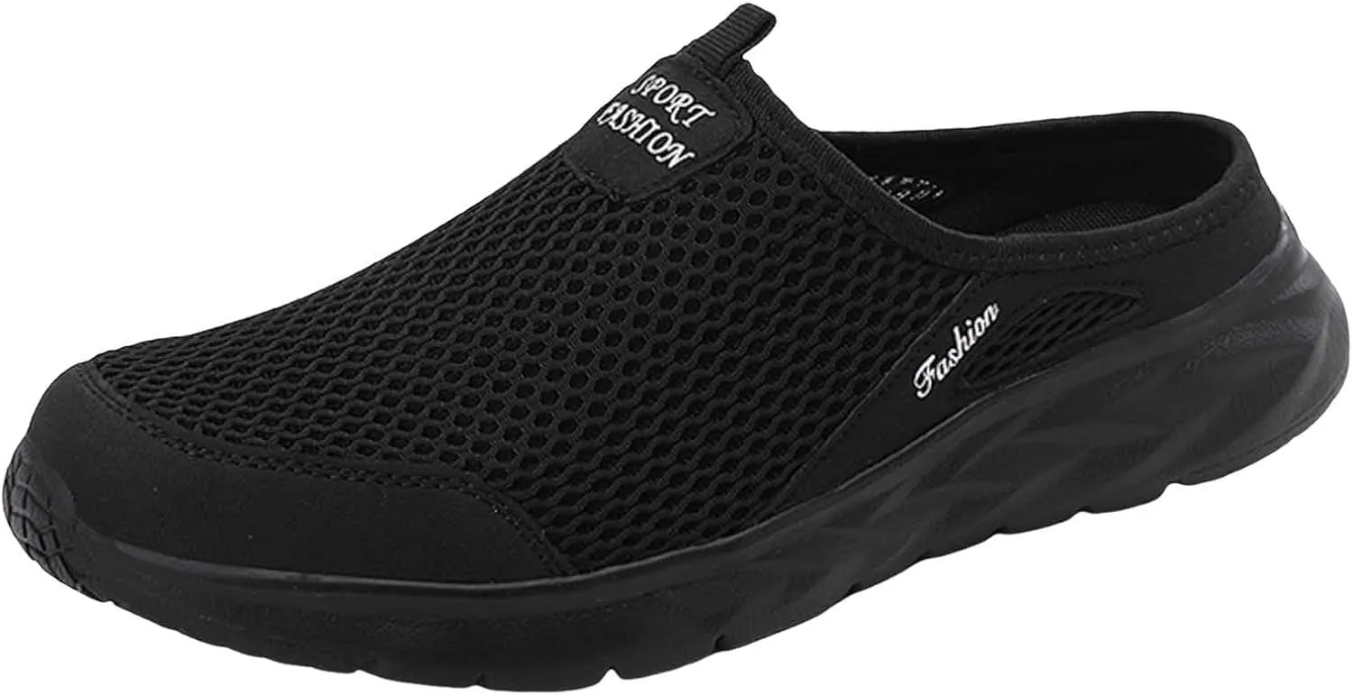 Men's Comfortable Canvas Shoes Lightweight Breathable Walking Shoe Gym Tennis Outdoor Non Slip Jogging Sneakers