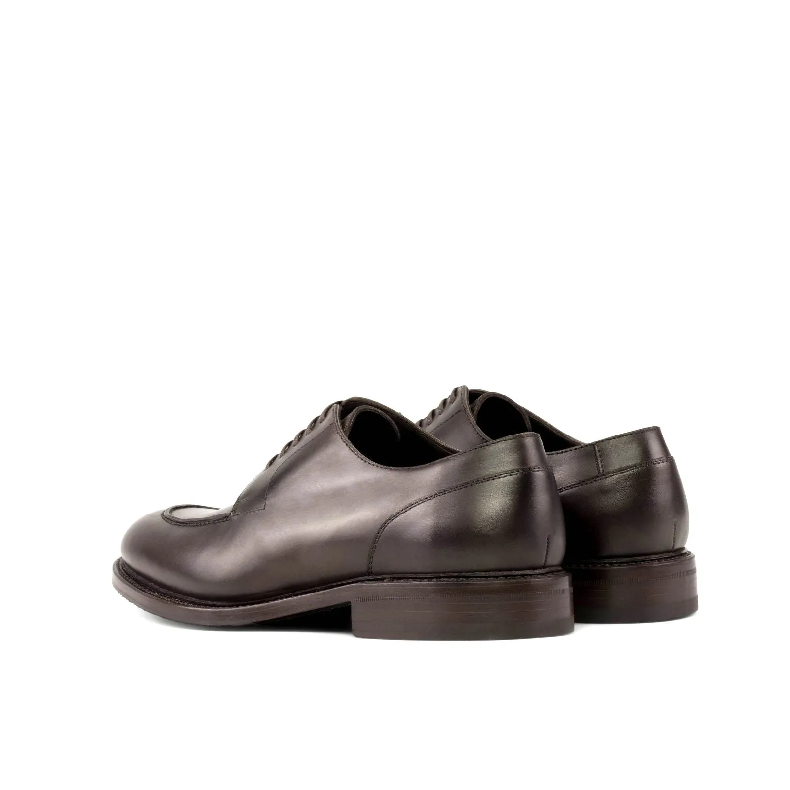 Men's Derby Split Toe Leather Shoes Wide Plus Size 5920