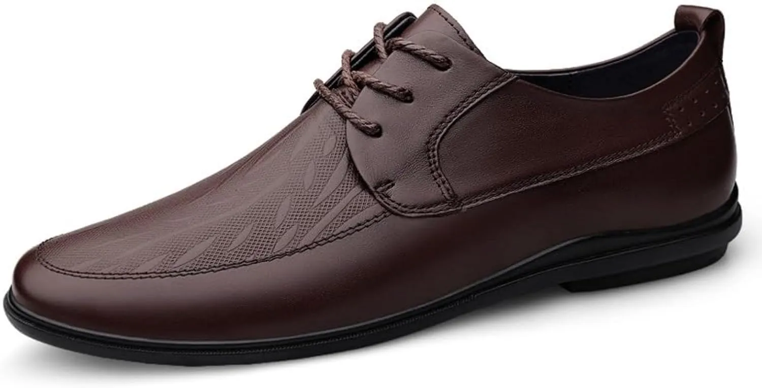 Men's Dress Shoes Oxfords Slip on Shoes Classic Patent Leather Shoes for Men Classic Modern Formal Leather Shoes Casual Loafers