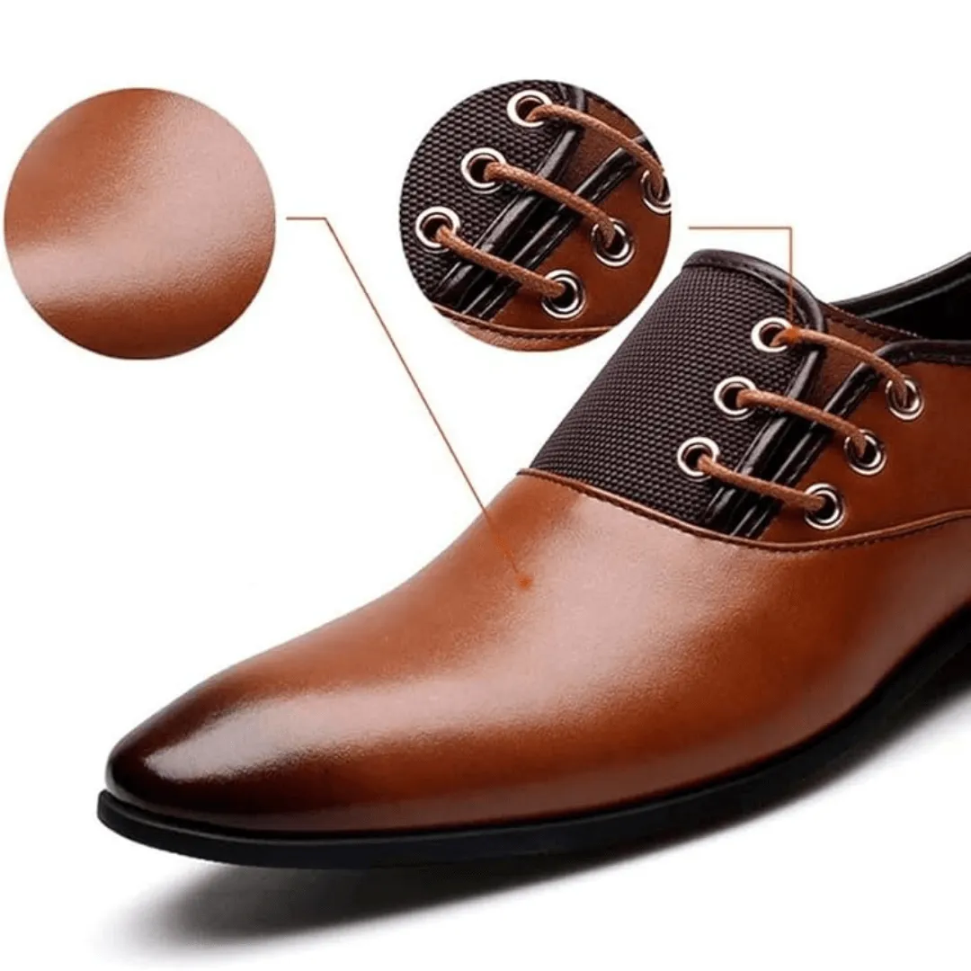 Men's Elegant Vegan Leather Formal Shoes | Eco-Friendly Materials for Formal Occasions
