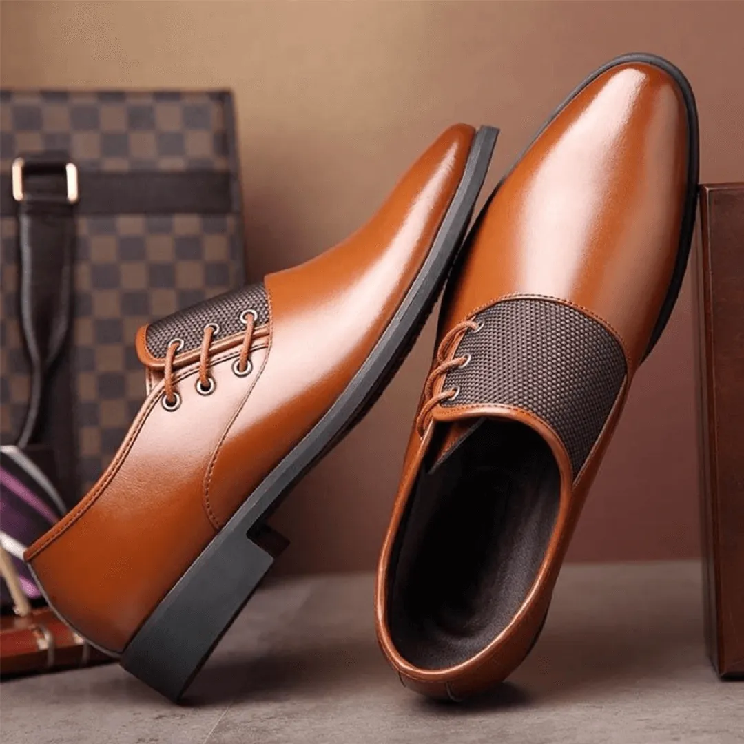Men's Elegant Vegan Leather Formal Shoes | Eco-Friendly Materials for Formal Occasions