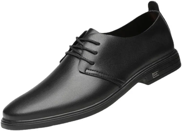 Mens Leather Shoes Men's Patent Leather Formal Business Oxford Dress Shoes Pointed Toe Walking Classical Dress Shoes for Men