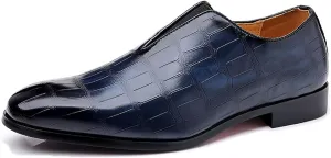Men's Loafer Shoes Slip On Dress Casual Driving Shoes Business Leather Shoes for Prom Party Wedding
