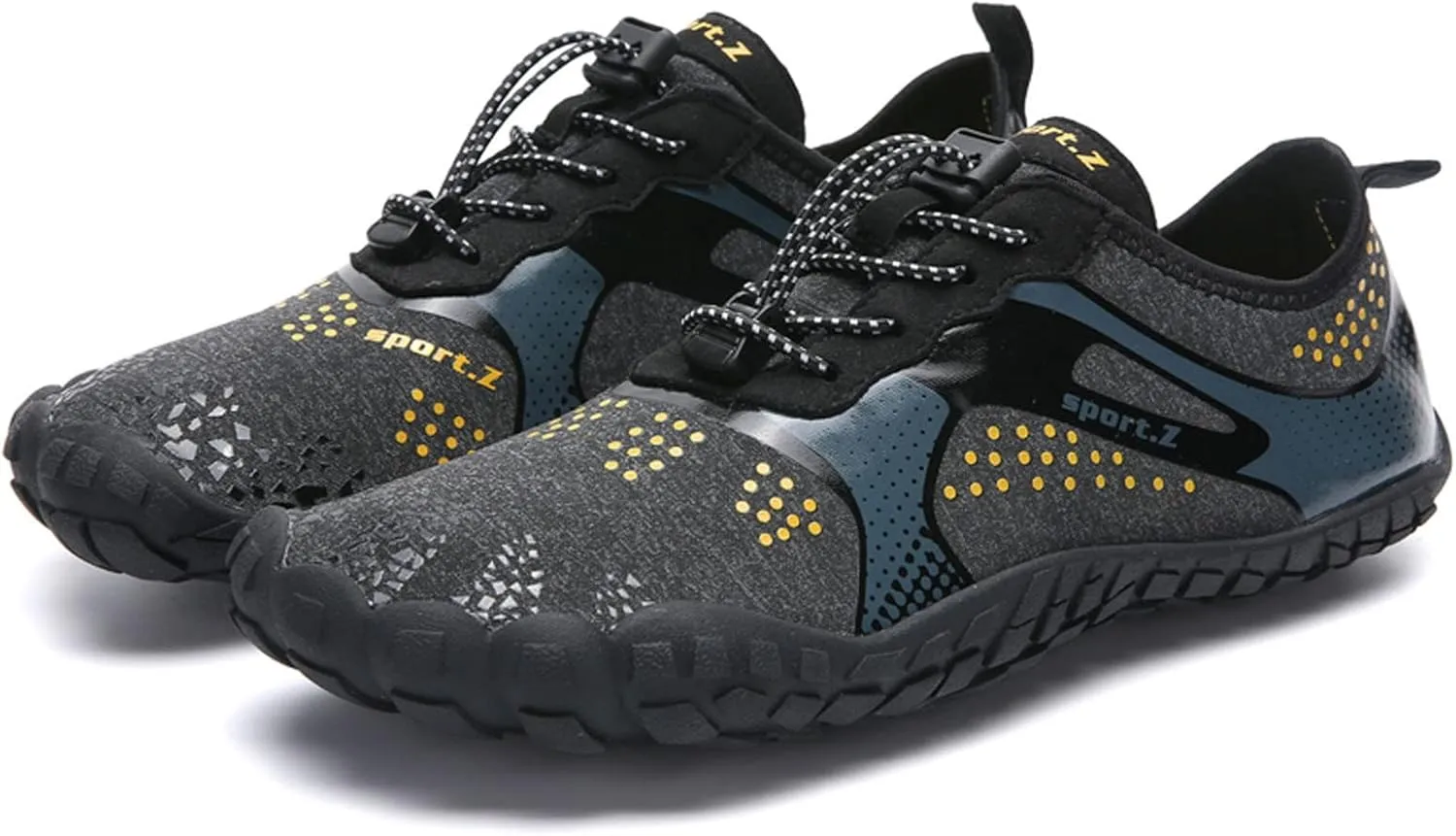 Men's Minimalist Barefoot Shoes Lightweight Sport Gym Jogging Walking Sneaker Breathable Lace Up Shoes for Men