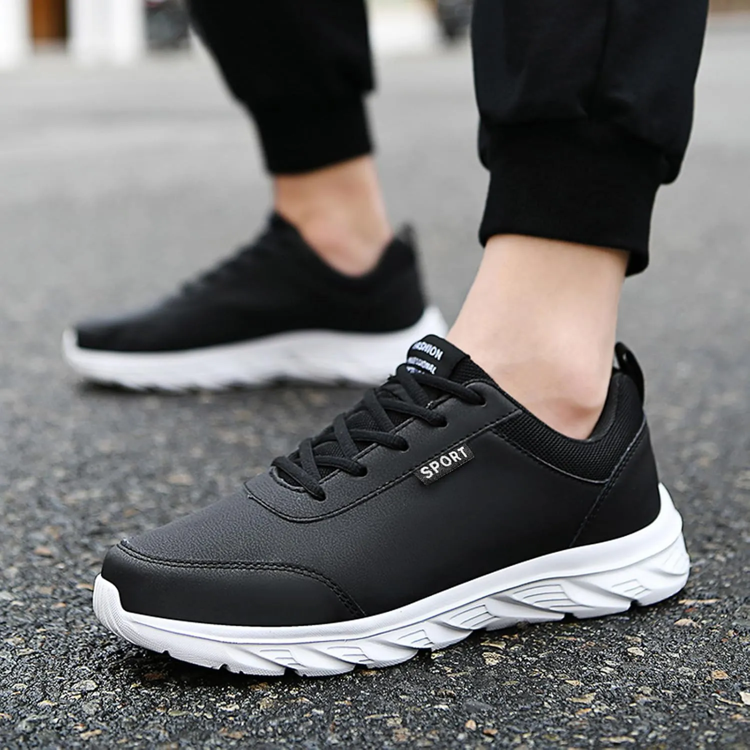 Men's Orthopedic Comfortable Lace Up Shoes Breathable Mesh Comfortable Tennis Shoe Men's Business Casual Shoes