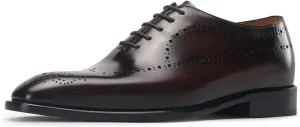 Mens Oxfords Whole-Cut Full Brogues Carved Calf Dress Shoes for Business,Casual