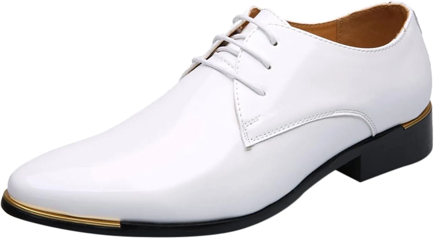 Mens Shoes Business Casual Comfortable Classical Pointed Leather Mens Business Casual Shoes and Style Men's leather shoes Men Leather Cap Toe Oxford Business Formal Dress