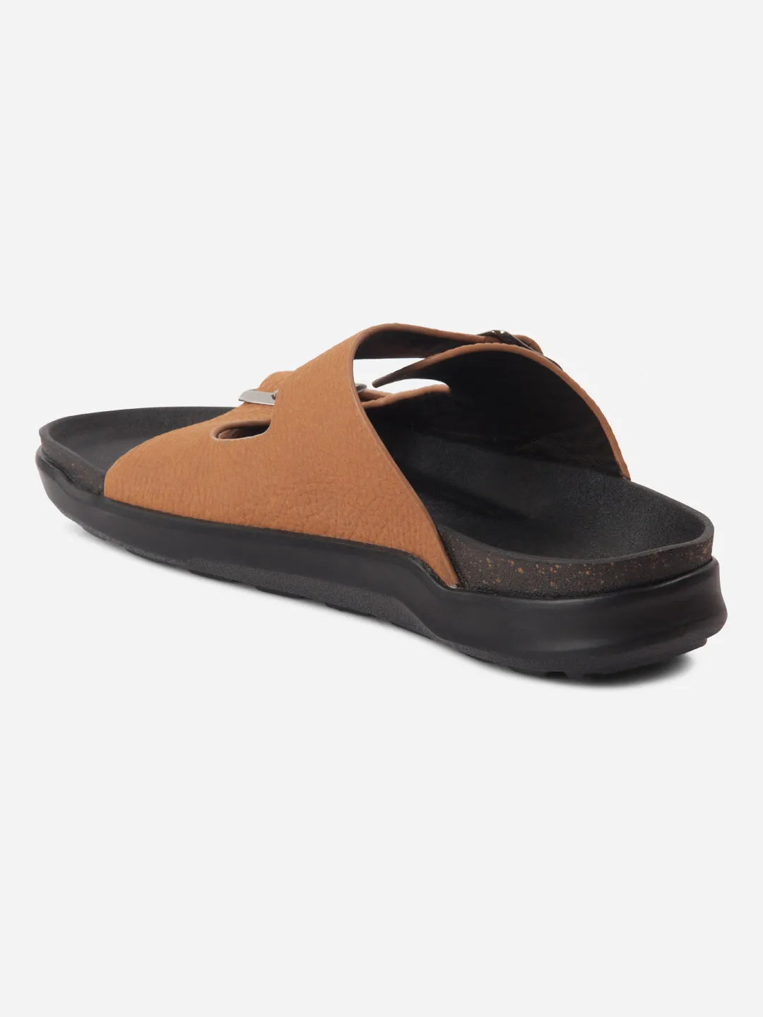 Men's Tan Strap Sandals (ID4271)