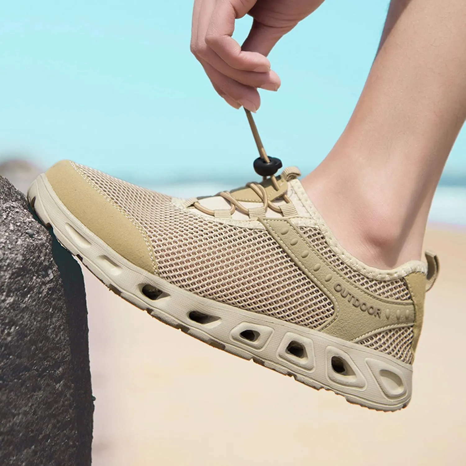 Men's Walking Shoes New Pickleball Shoes for Men Breathable Mesh Fashion Sneakers Mens Leather Sneakers