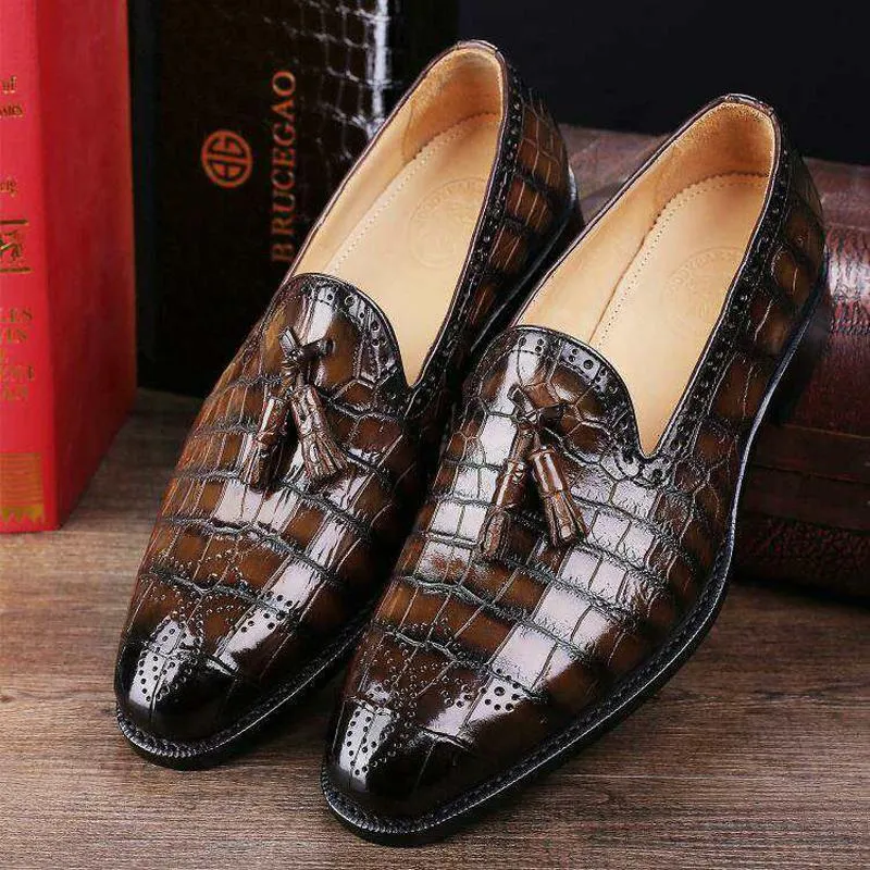 Men's Wedding Leather Oxford Shoes