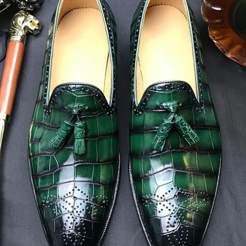 Men's Wedding Leather Oxford Shoes