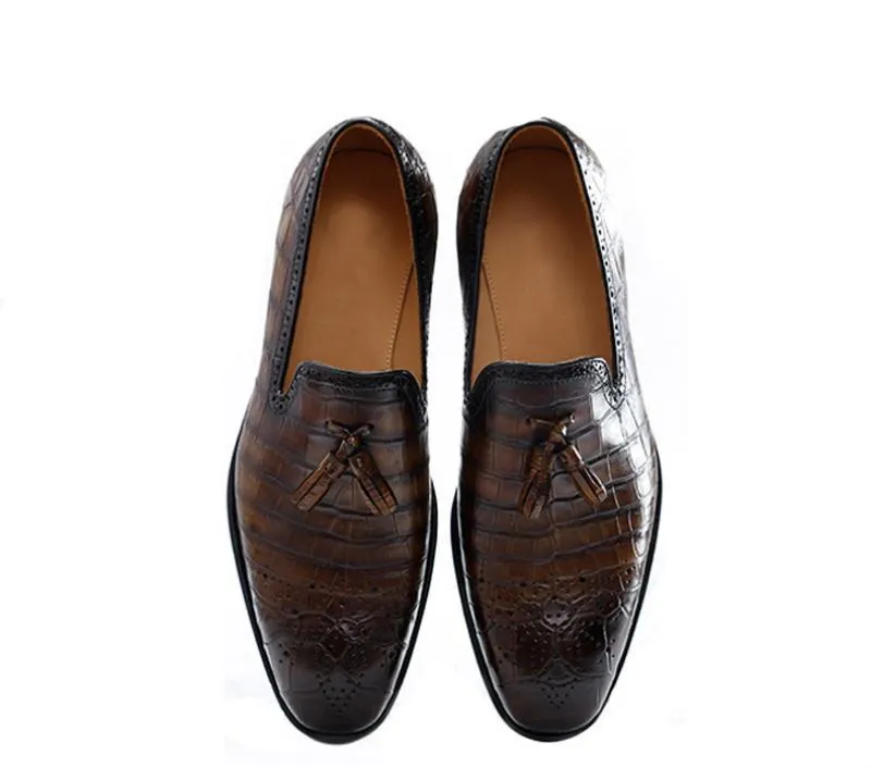 Men's Wedding Leather Oxford Shoes