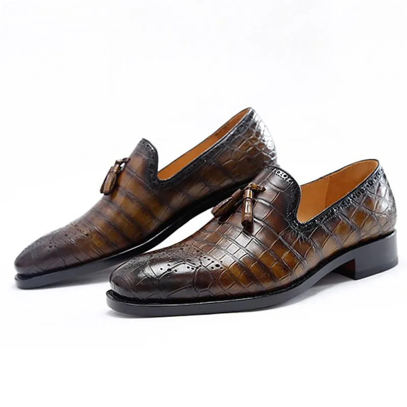 Men's Wedding Leather Oxford Shoes