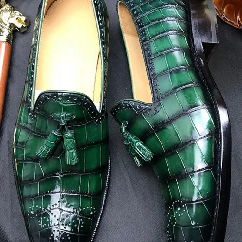 Men's Wedding Leather Oxford Shoes