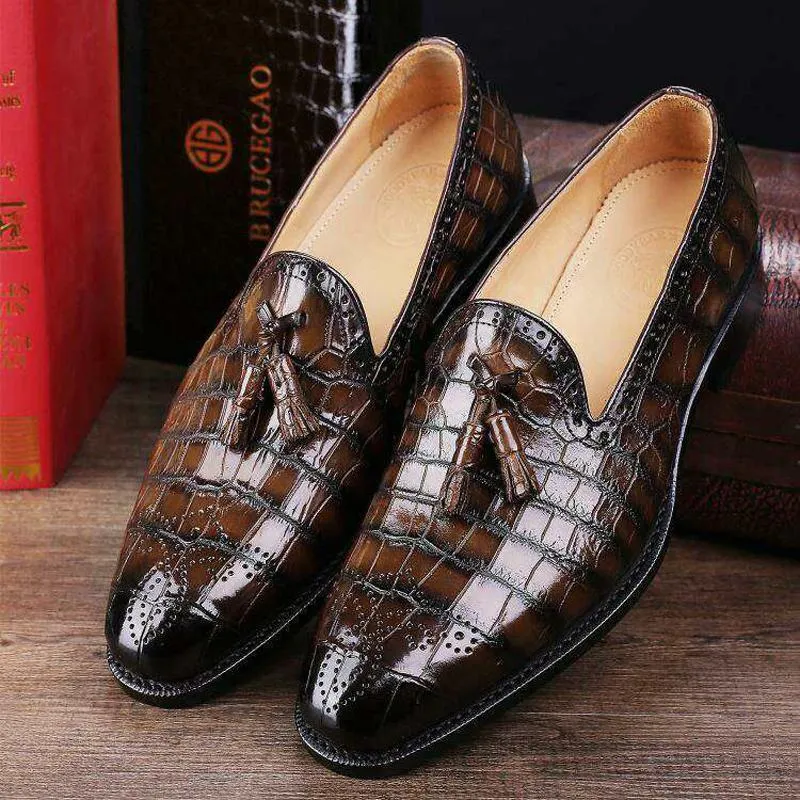 Men's Wedding Leather Oxford Shoes