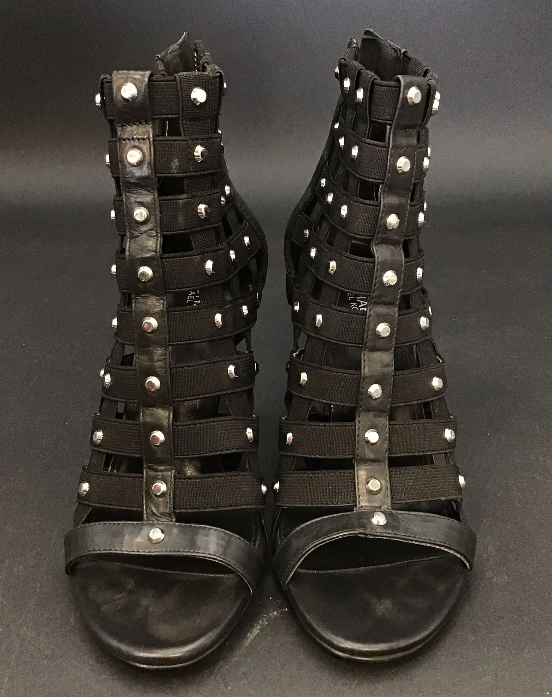Michael Kors Women's Black Strappy Heels - Size 7M