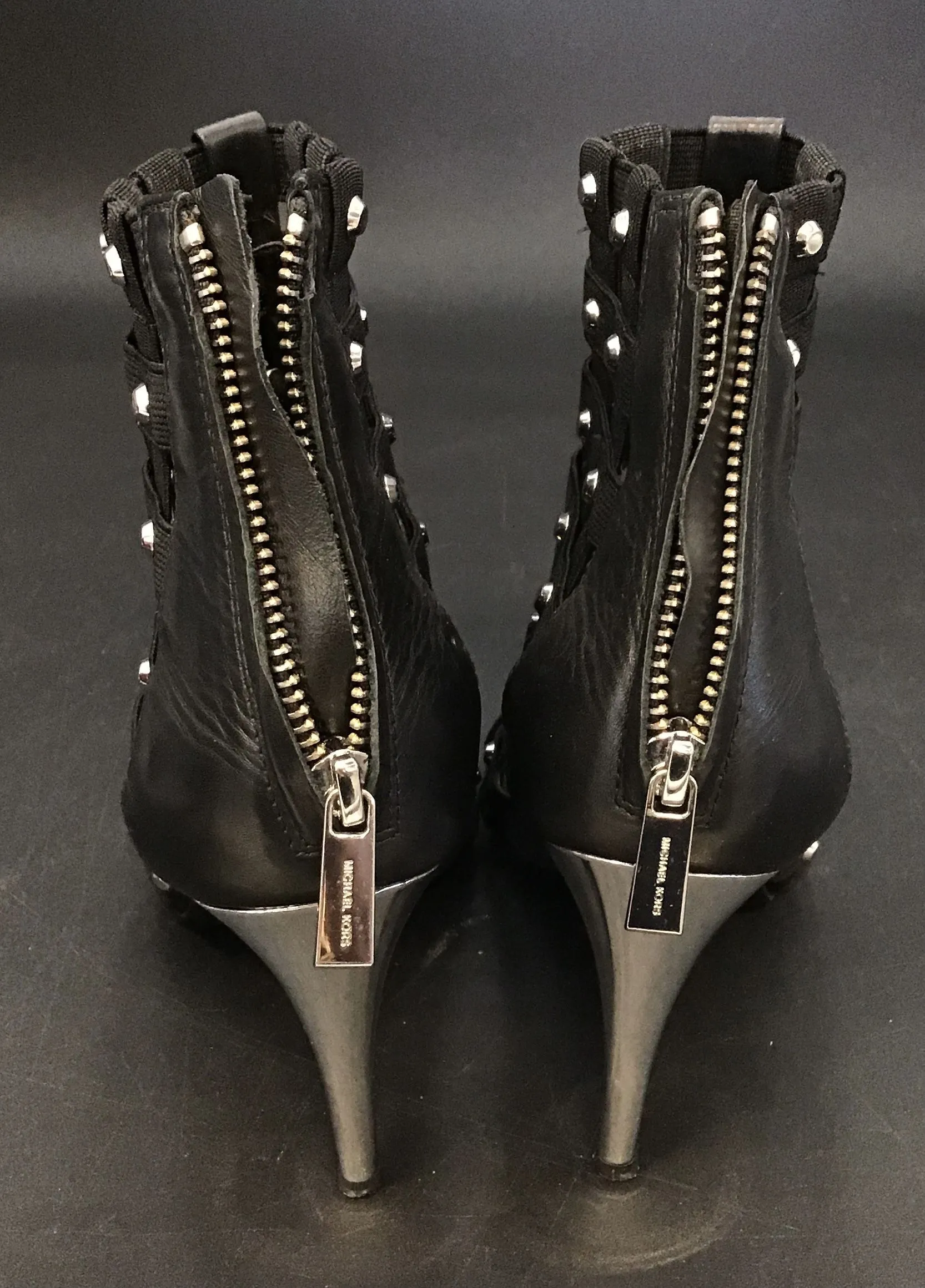 Michael Kors Women's Black Strappy Heels - Size 7M