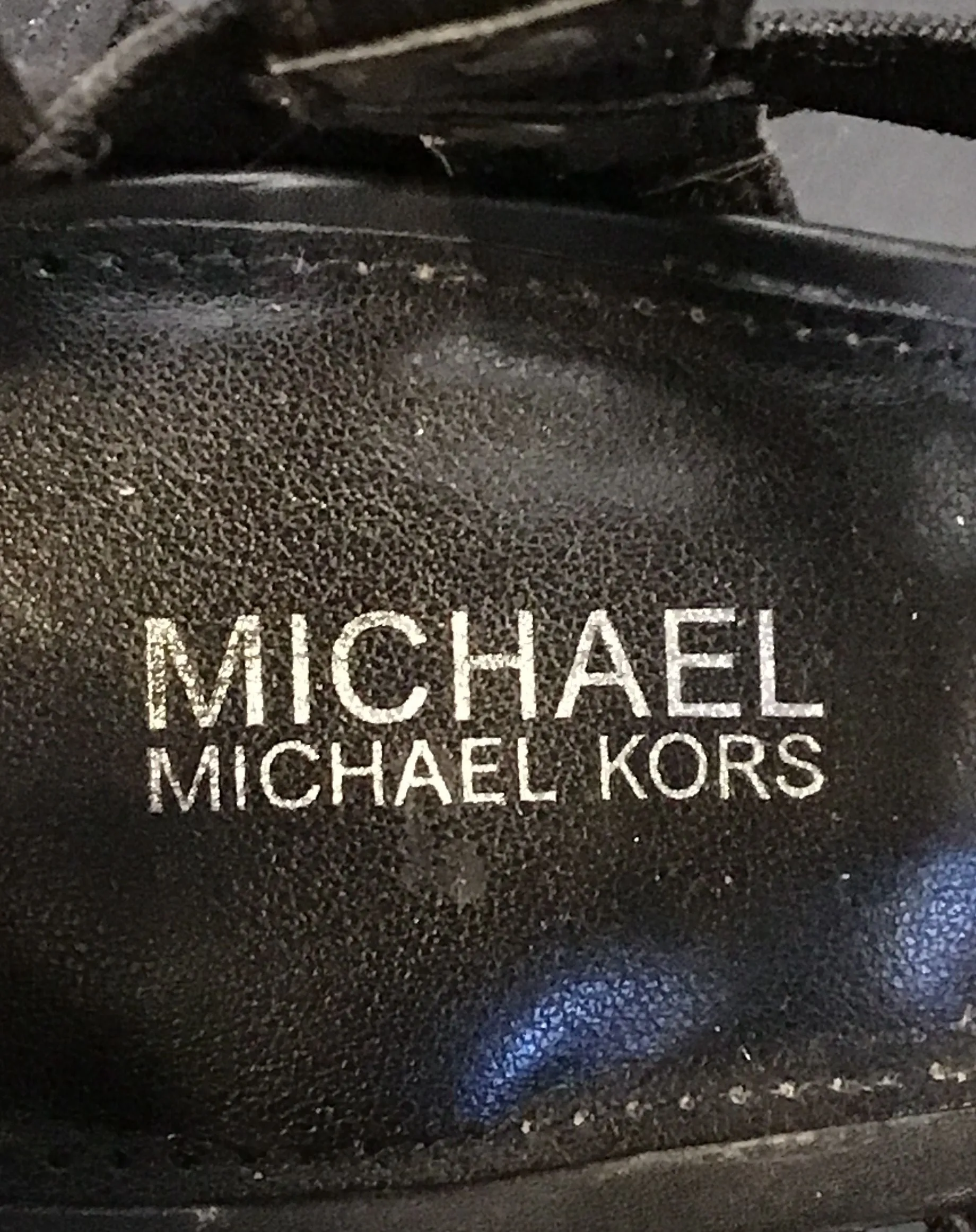 Michael Kors Women's Black Strappy Heels - Size 7M