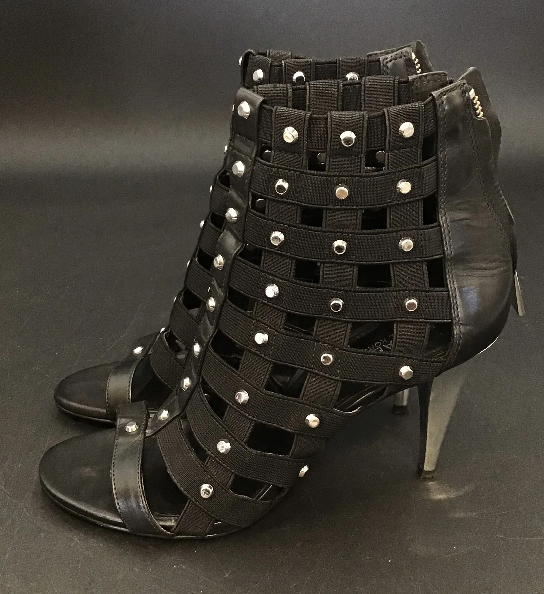 Michael Kors Women's Black Strappy Heels - Size 7M