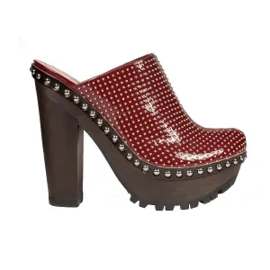 Miu Miu 49710 Women's Brown Vernice 2 Amarena Pumps (MIU102)
