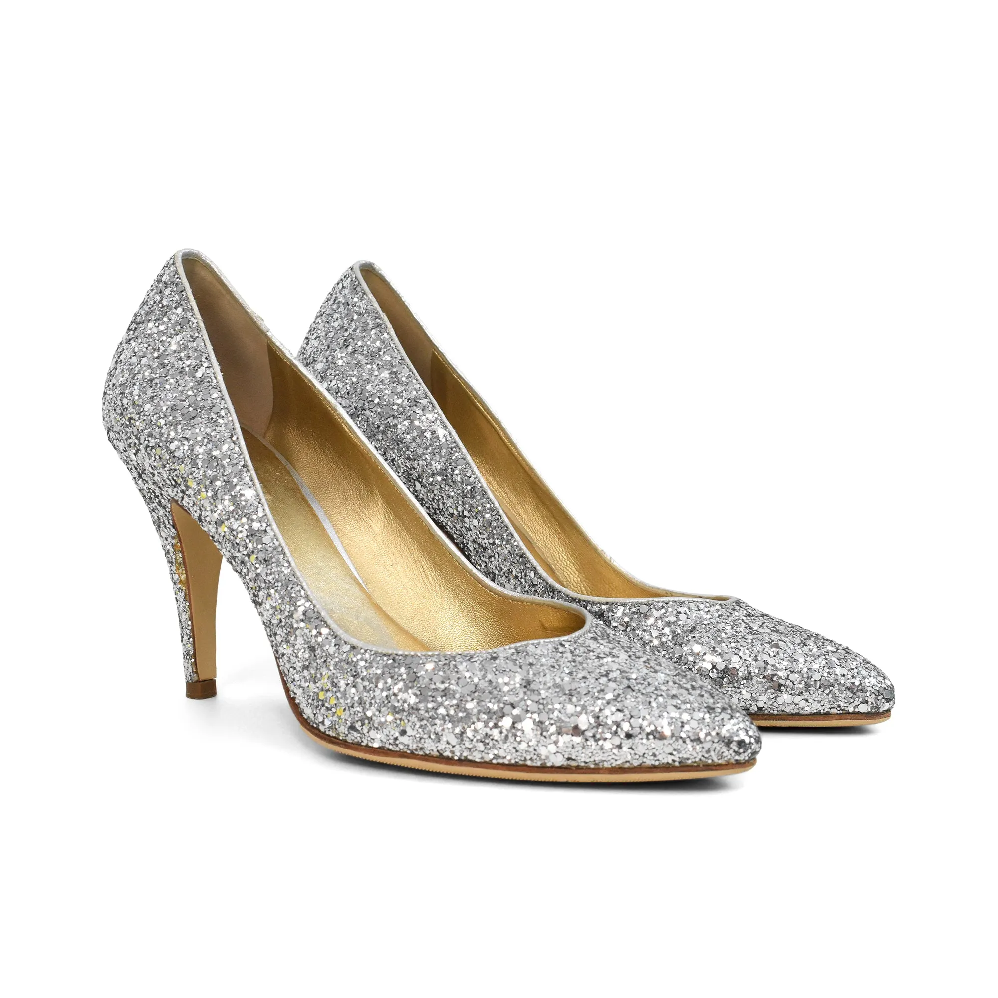Miu Miu Glitter Pumps - Women's 39