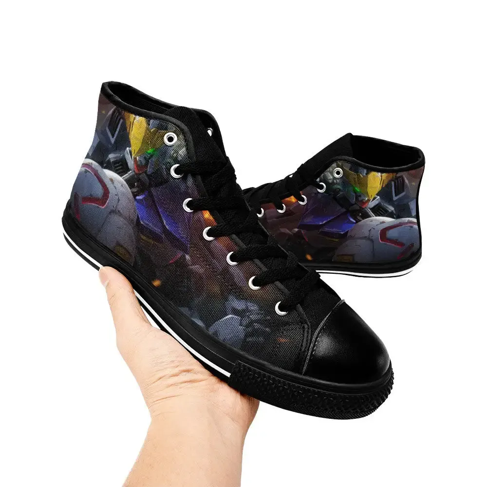 Mobile Suit Gundam Shoes High Tops Sneakers for Kids and Adults