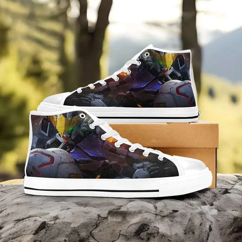 Mobile Suit Gundam Shoes High Tops Sneakers for Kids and Adults