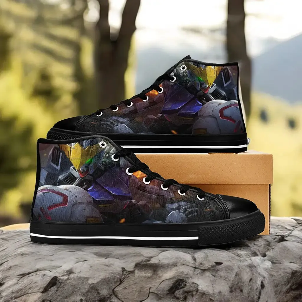 Mobile Suit Gundam Shoes High Tops Sneakers for Kids and Adults
