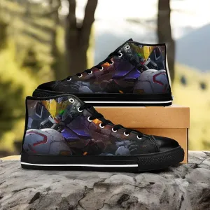 Mobile Suit Gundam Shoes High Tops Sneakers for Kids and Adults