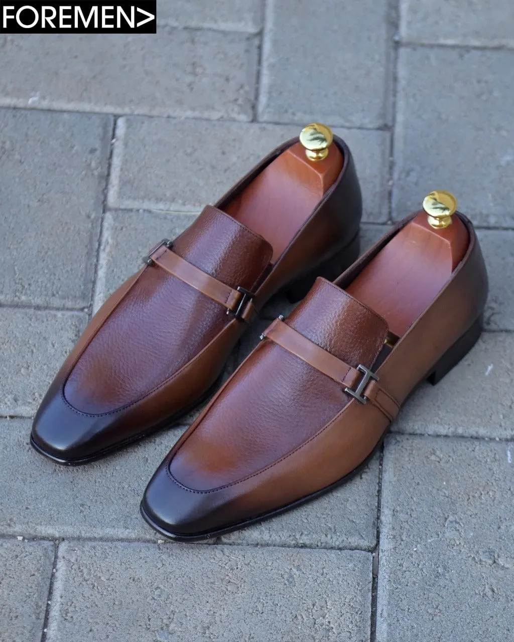 MONTREAL | Brown Leather Sole Loafers