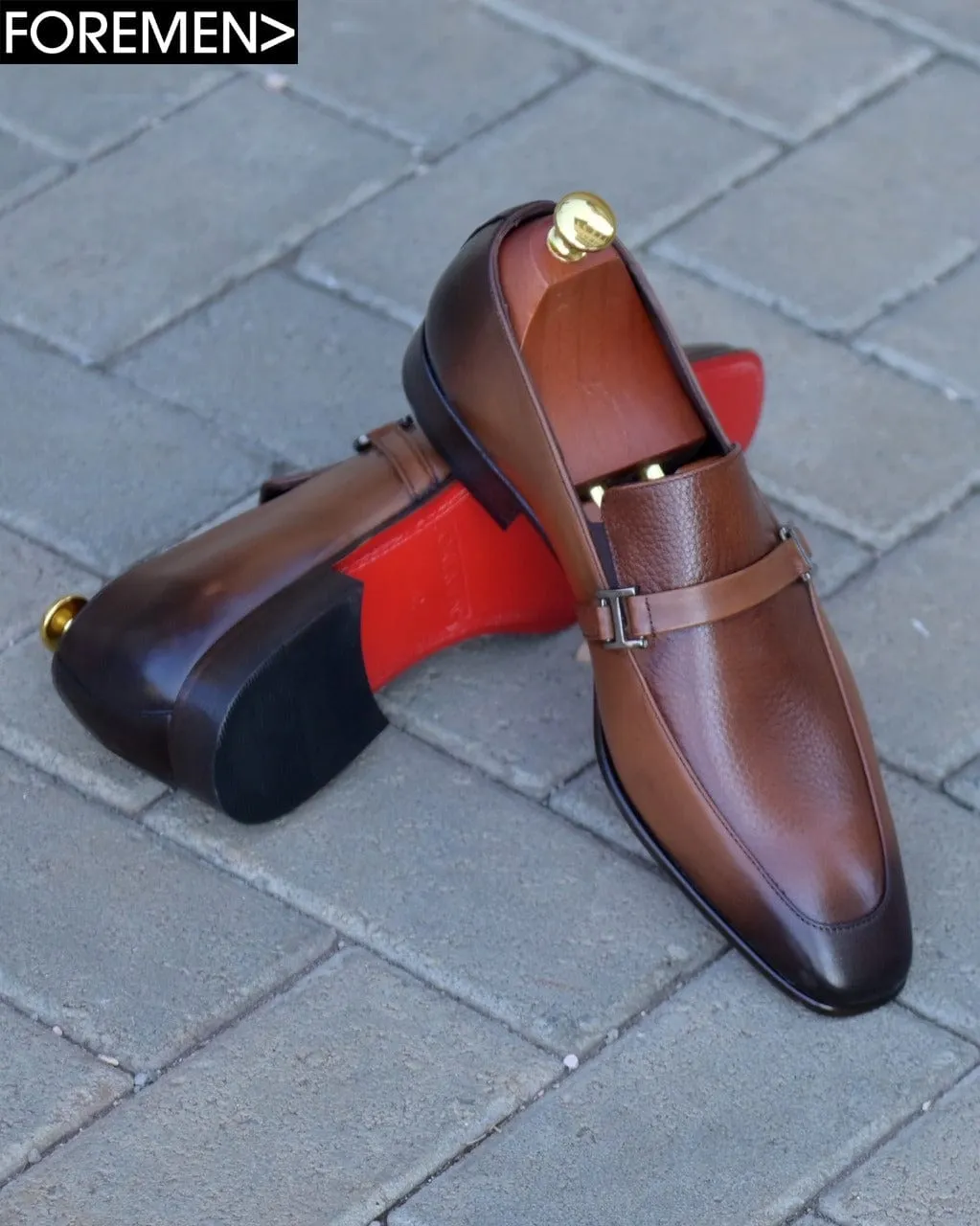 MONTREAL | Brown Leather Sole Loafers