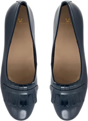 MOOMMO Women Round Closed Toe Flats Fringe Slip On Ballet Flats Comfortable Flat Heel Penny Loafers Tassel Wingtip Suede Loafer Flats Ladies Girls Office Daily Club Driver Flat Shoes Spring 4-11 M US