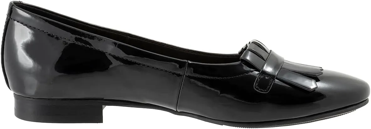 MOOMMO Women Round Closed Toe Flats Fringe Slip On Ballet Flats Comfortable Flat Heel Penny Loafers Tassel Wingtip Suede Loafer Flats Ladies Girls Office Daily Club Driver Flat Shoes Spring 4-11 M US