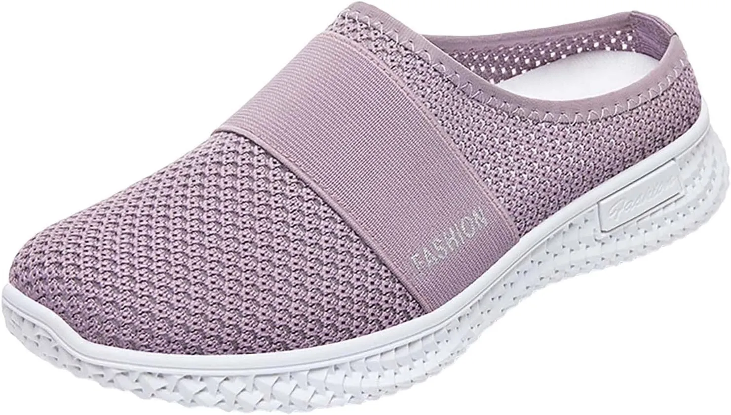 Mules for Women 2025 Backless Walking Sneakers Running Shoes for Women Slip On Casual Slip On Shoes High Top Sneakers White Tennis Shoe Casual Loafers