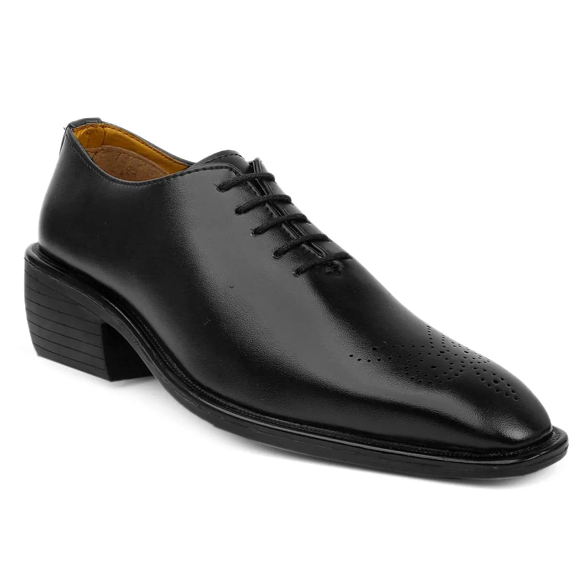 New Arrival Black Height Increasing Casual, Formal And Party Wear Shoes-JonasParamount