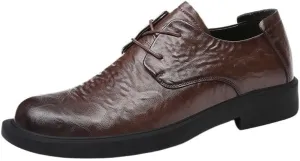 New Oxford Shoes for Men Patent Leather Prom Wedding Shoes Round Toe Dress Shoes Classic Derbies Business Formal Work Shoes