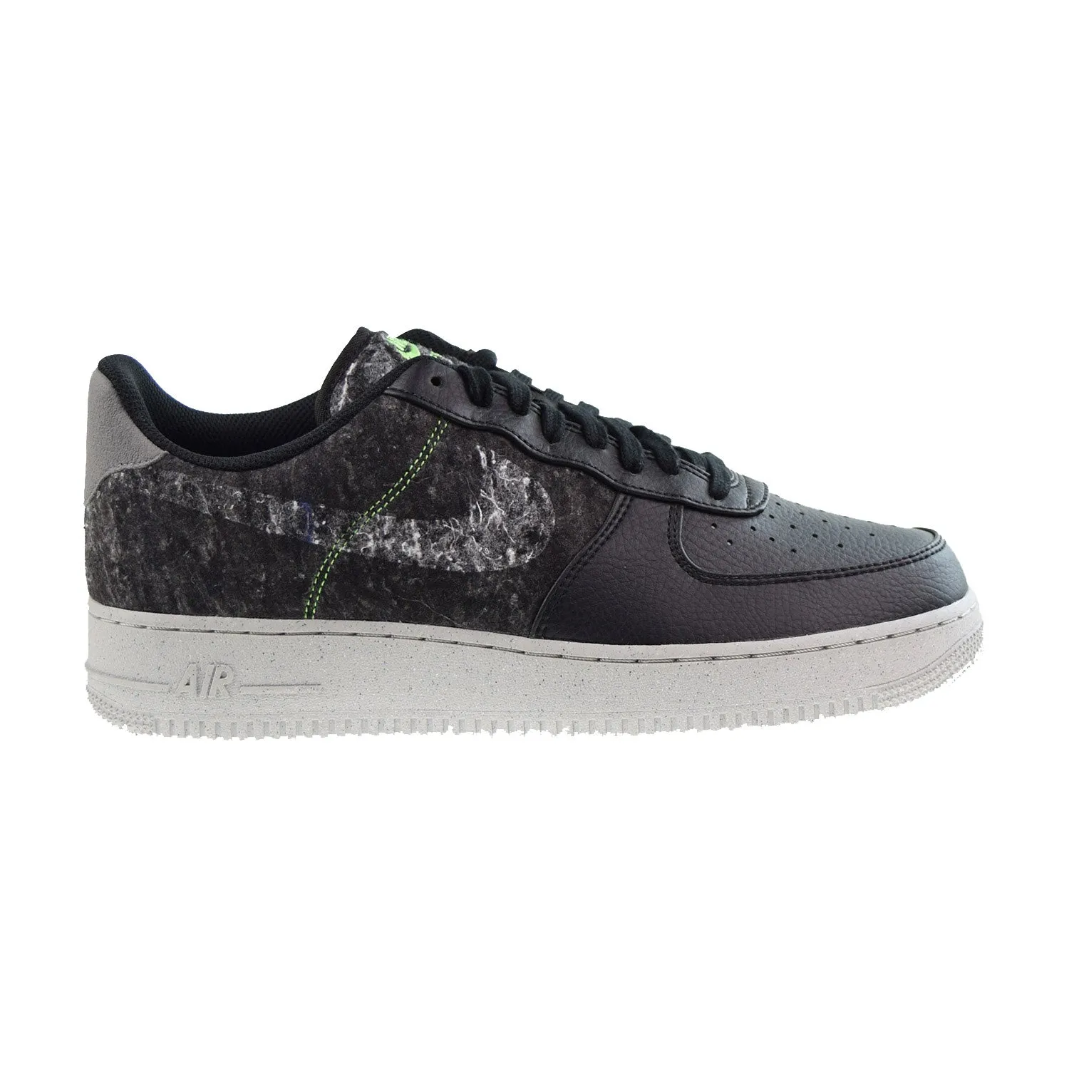 Nike Air Force 1 '07 LV8 Men's Shoes Black-Electric Green