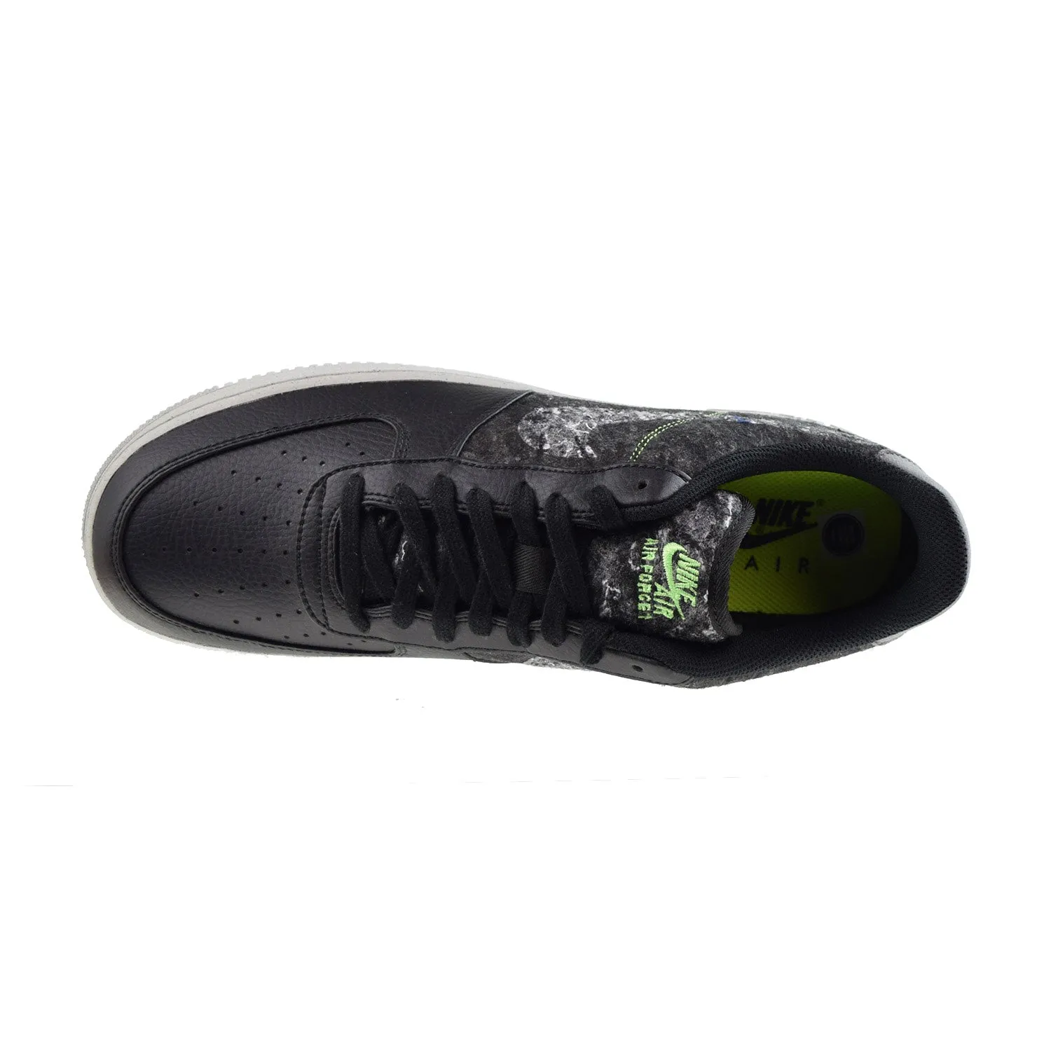 Nike Air Force 1 '07 LV8 Men's Shoes Black-Electric Green