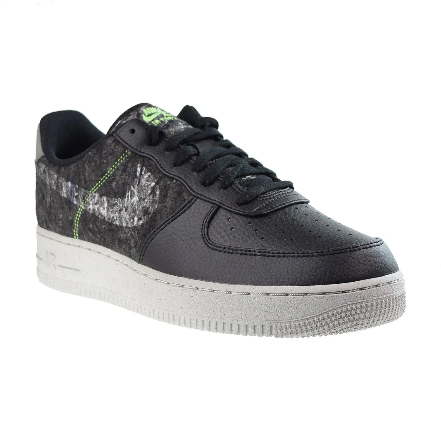 Nike Air Force 1 '07 LV8 Men's Shoes Black-Electric Green