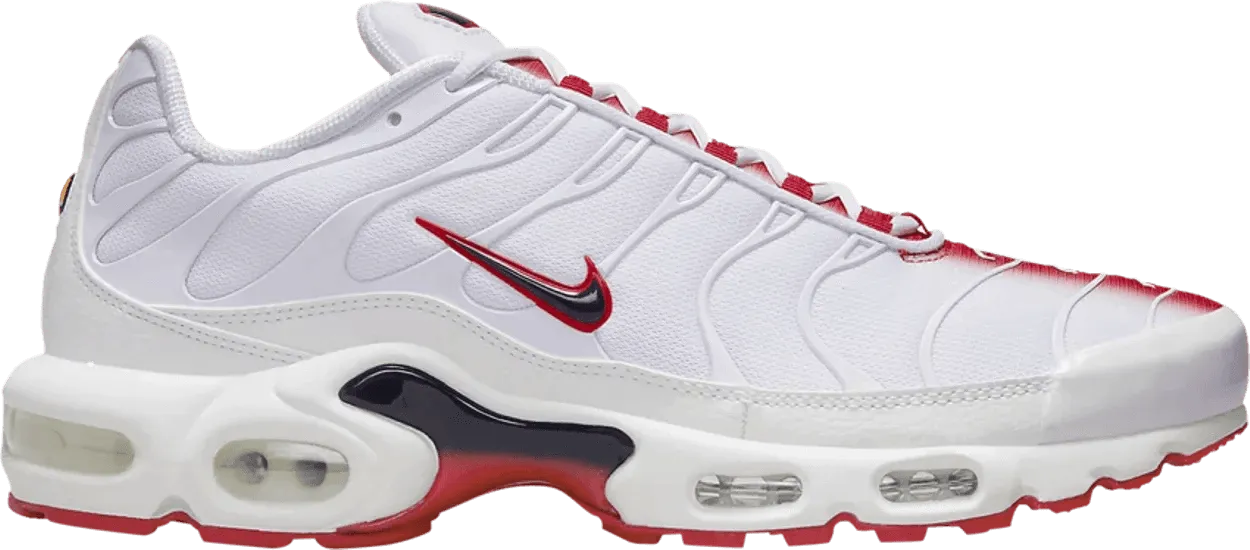 Nike Air Max Plus TN 'White University Red' (2023)