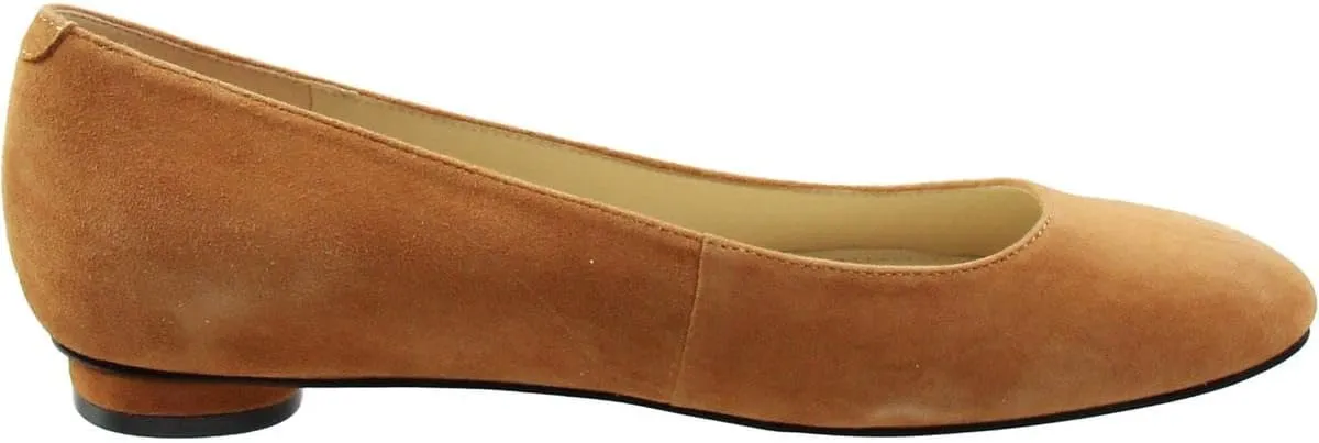 Nine West Womens ROBBE Laceless Suede Ballet Flats