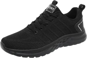 Non Slip Work Sport Shoes for Men Recovery Air Athletic Running Tennis Shoe Lightweight Diabetic Shoes for Men